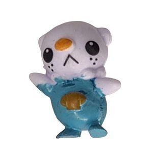 Pokemon 2000s Mini Vinyl RL Gumball Miniature Size Oshawott Action Figure